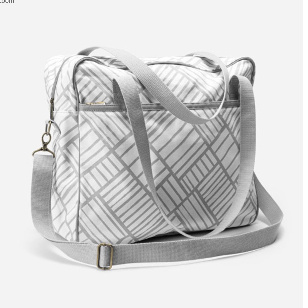 Away for the Weekender - Grey Patchwork